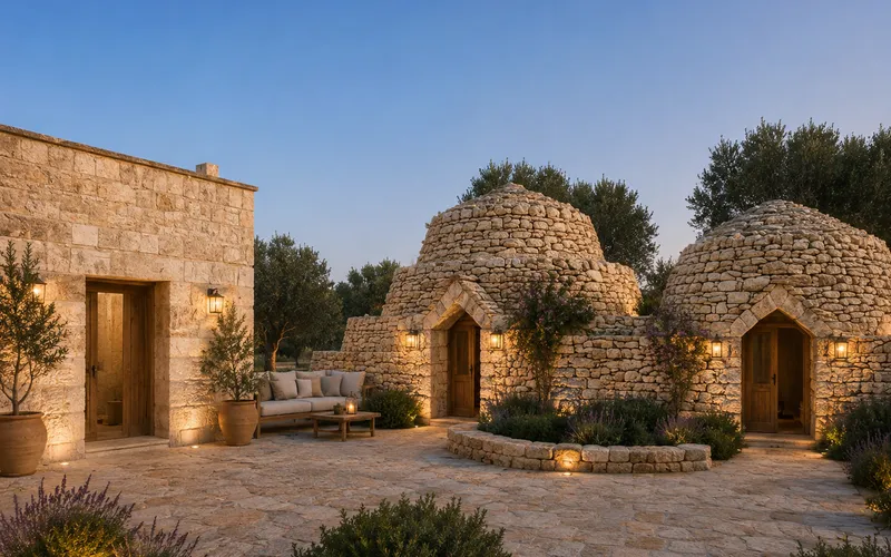 Trullo v Monacizzo 3km od moře