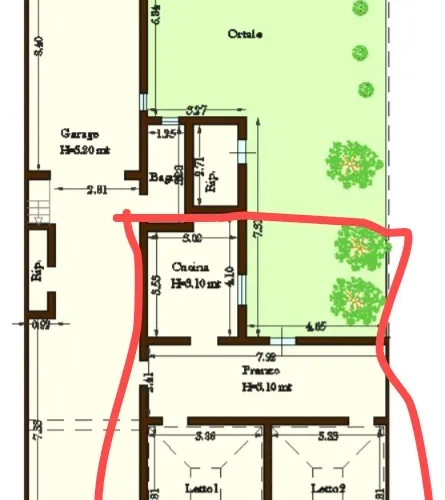 Apartmánový dům 100m od moře