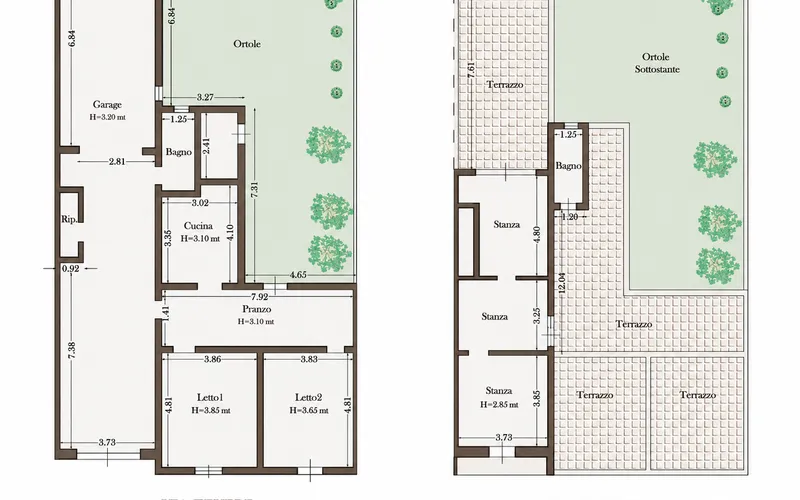 Apartmánový dům 100m od moře